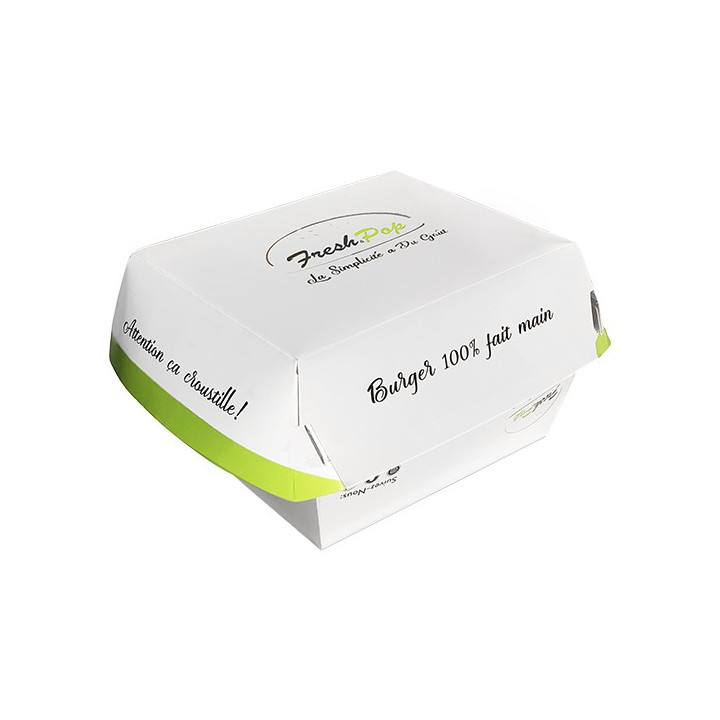 Boite burger personnalisée