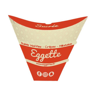 Boite crêpe personnalisée
