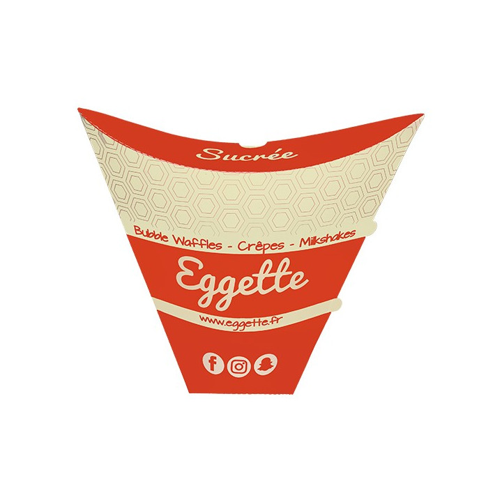 Boite crêpe personnalisée
