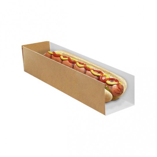 Étui hot-dog en carton