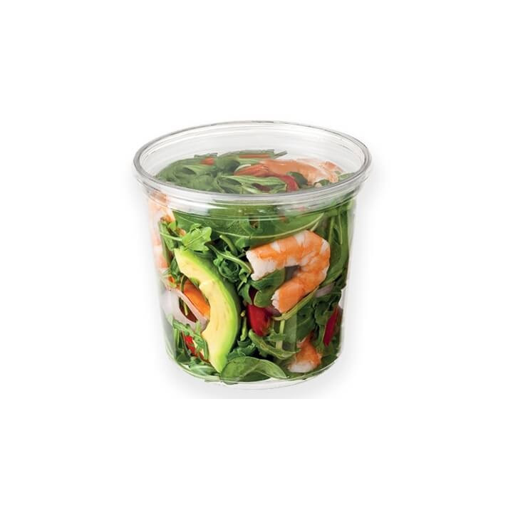 Pot rond alimentaire