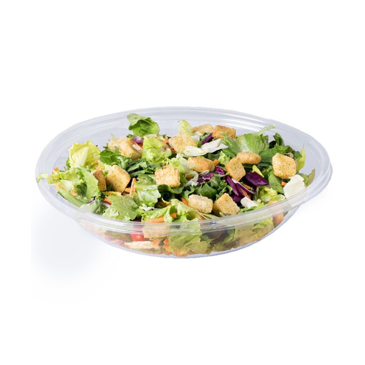 Bol salade plastique plat sans couvercle
