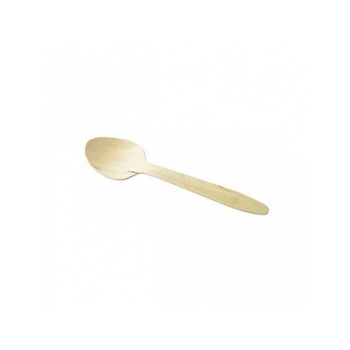 Cuillère à dessert en bois