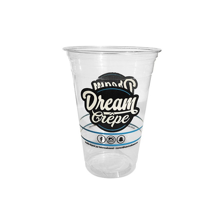 Gobelet plastique personnalisé Smoothie