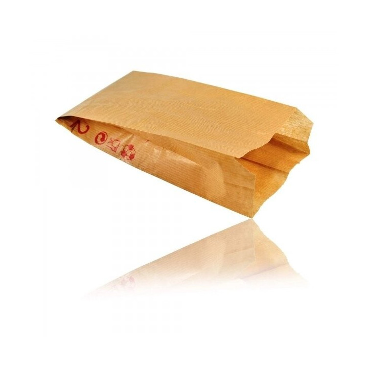 Sac croissant kraft brun vide