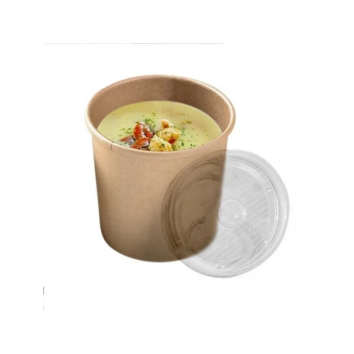 Pot à Soupe Carton Kraft