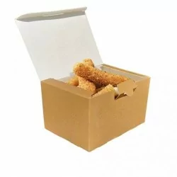 miniature Boite Carton Kraft Snacking