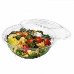 miniature Bol Salade Plastique Rond Dôme