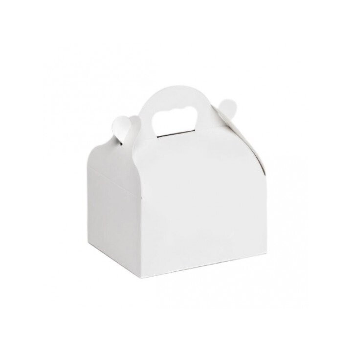 Caissette blanche à poignées