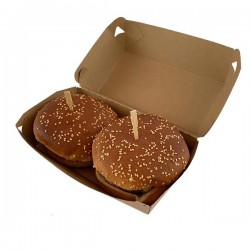 miniature Boite burger double écologique