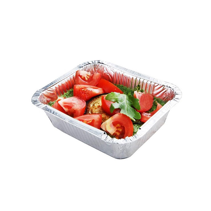 Grandes barquettes refermables Aluminium tomates