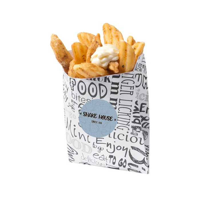 Sachet kraft personnalisé (frites)