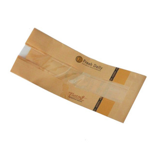 Sac à sandwich en papier personnalisé vide