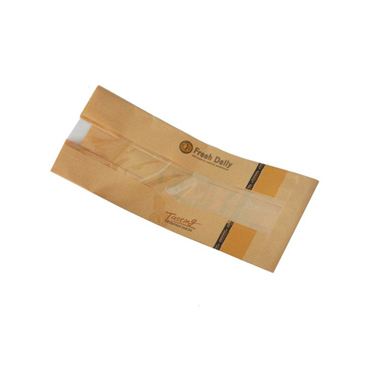 Sac à sandwich en papier personnalisé vide