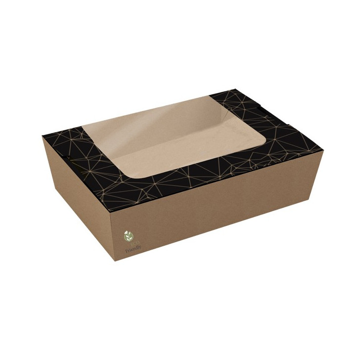 Boite carton fenêtre