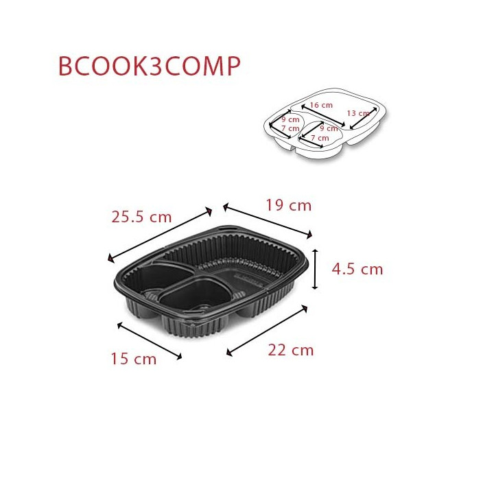 Barquette Plastique Bcook3-comp-dimensions