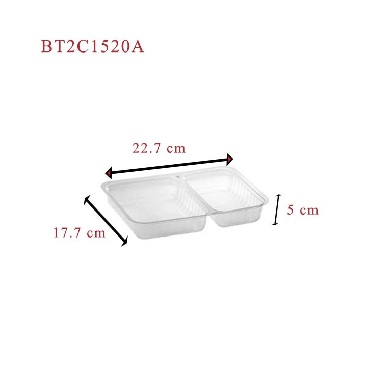 Barquette plastique dimensions
