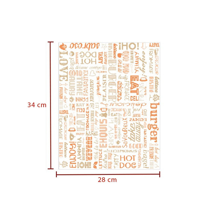 Papier-Ingraissable-Orange dimensions