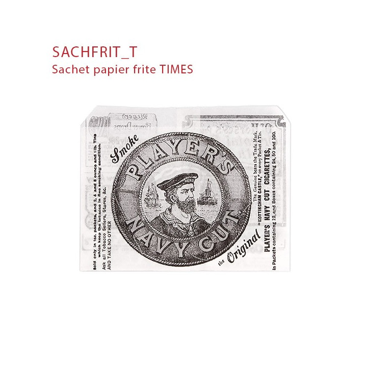 Sachet papier frite times-SACHFRIT_T_129_S