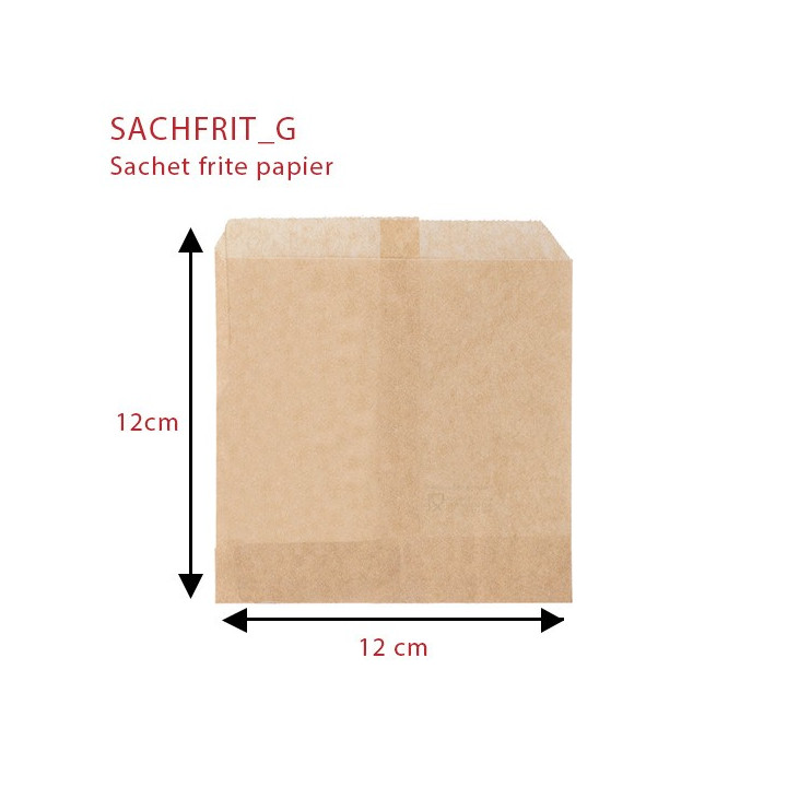 Sachet-frite-papier-kraft-dimension