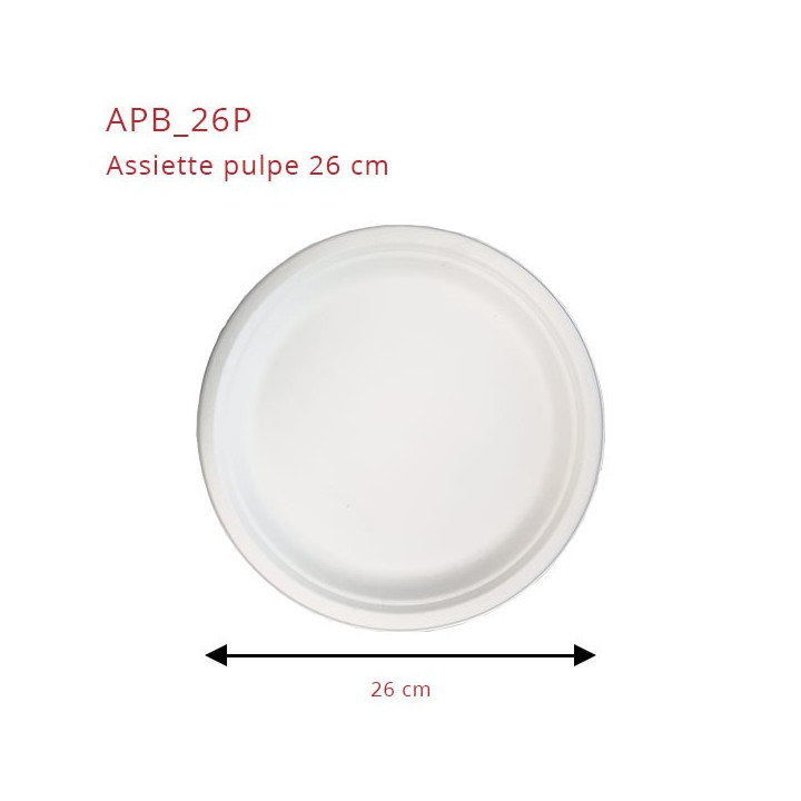 Assiette pulpe APB_26P_S
