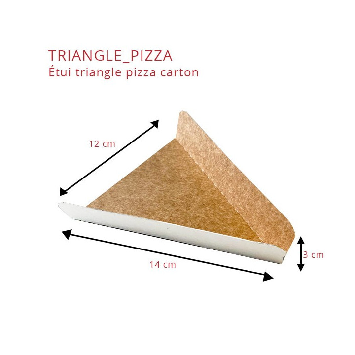 Etui-triangle-pizza dimensions