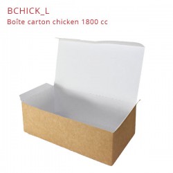 miniature Boite carton alimentaire chicken
