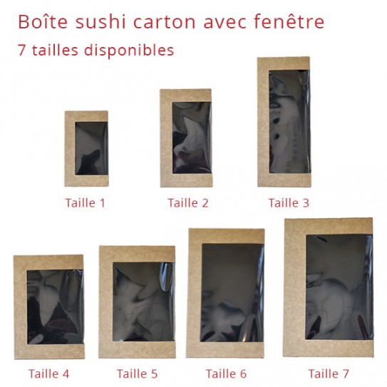 Plateau sushi - Le Bon Emballage