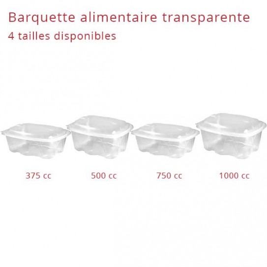 Barquette micro-ondes congélation 1,35 l 2 