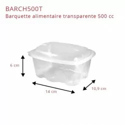 miniature Barquette Archipack transparente