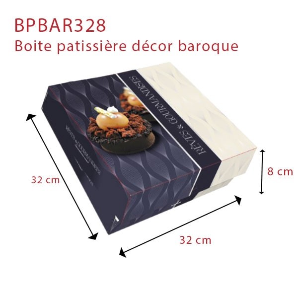 Boîte Pâtissière Baroque