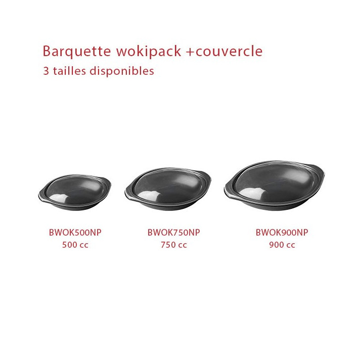 Barquette plastique tailles