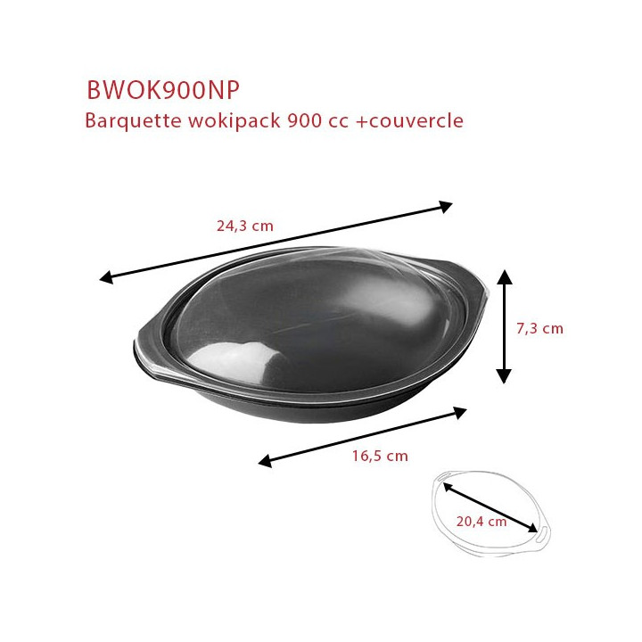 Barquette plastique 900