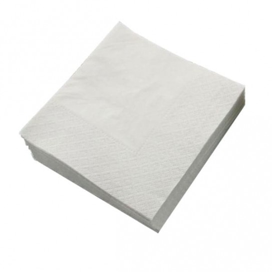 Serviette papier blanc 2 plis - Le Bon Emballage