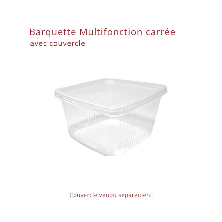 barquette plastique 500cc