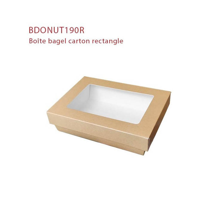boite carton avec couvercle vide