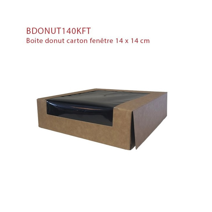 boite donut carton fenêtre