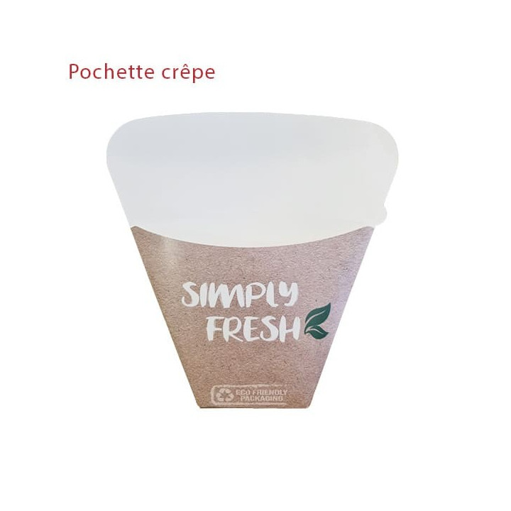 pochette carton crêpe vide