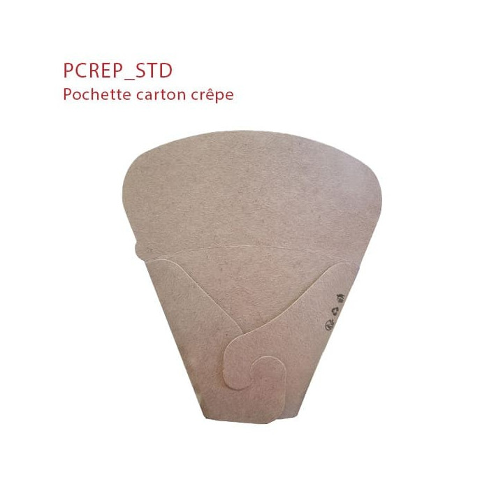pochette carton crêpe PCREP_STD