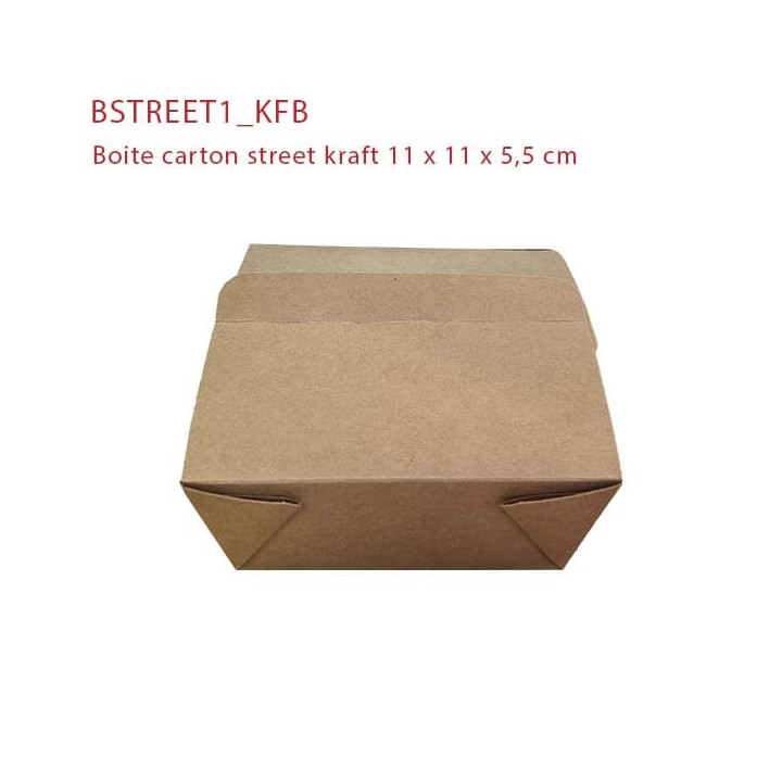 Boîte Carton Street carrée (fermée)