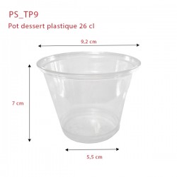 miniature Pot à dessert TP9