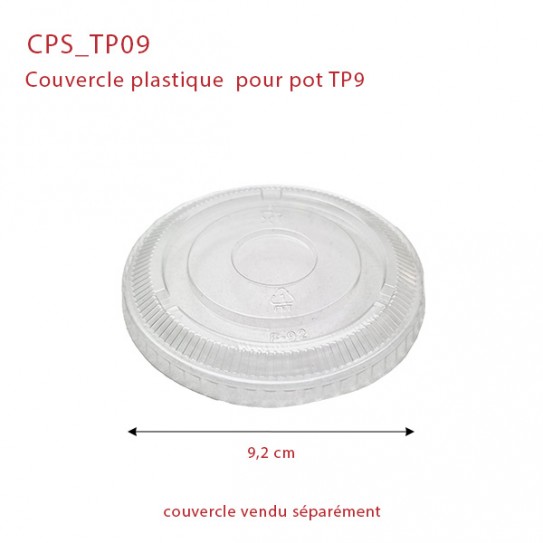 Pot Dessert en Plastique TP9 - SML Food Plastic