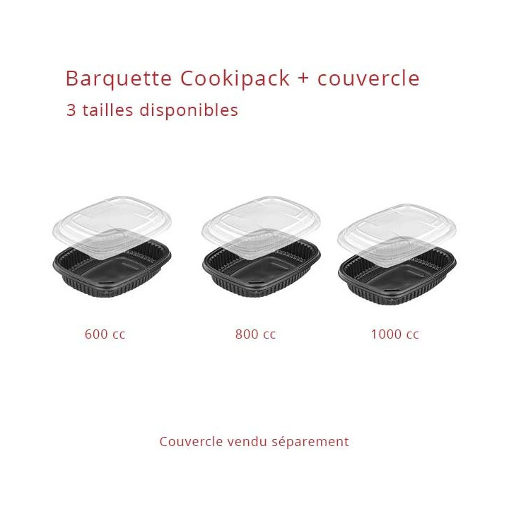 Barquette plastique taille