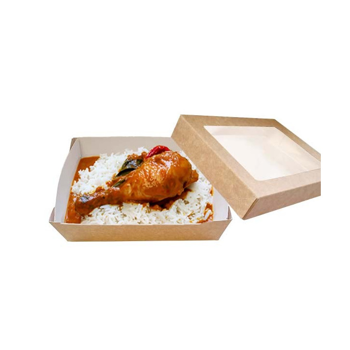Boîte carton Fenêtre kraft Rectangle