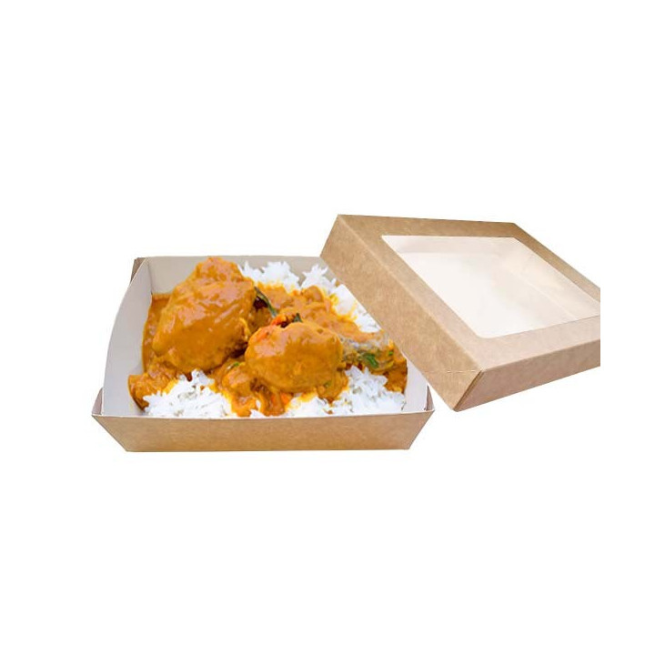 Boite Bagel Carton ouverte