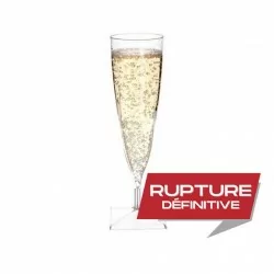 miniature Flûte à champagne transparente