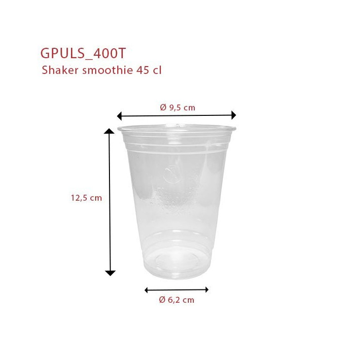 Shaker Plastique 45cl