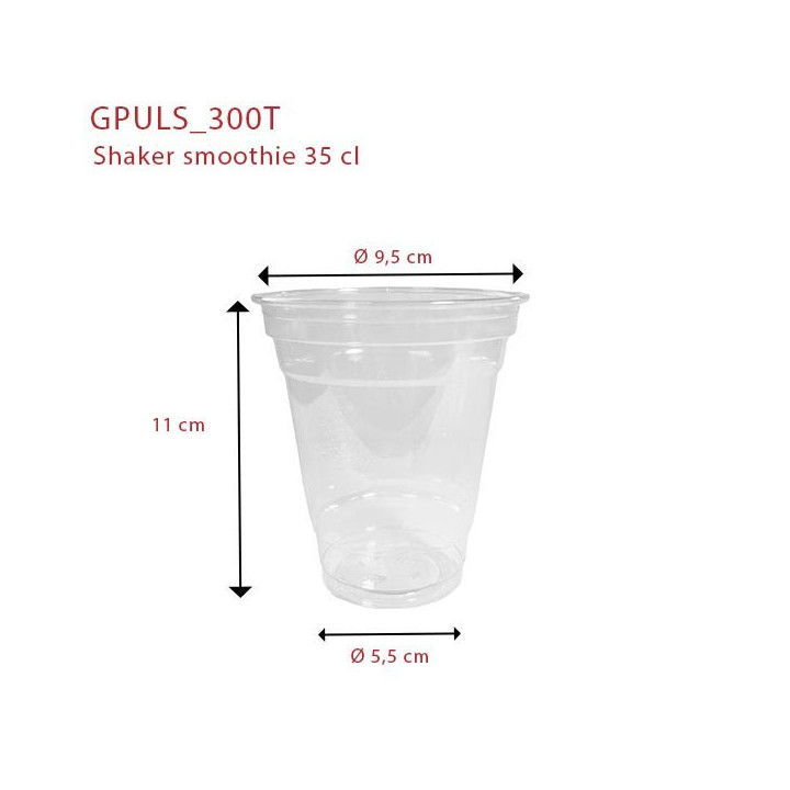Shaker  Plastique 35 cl