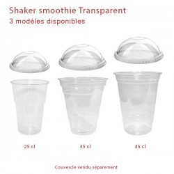 miniature Shaker Smoothie Plastique