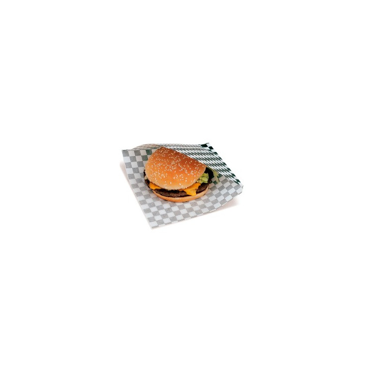 Sachet damier noir